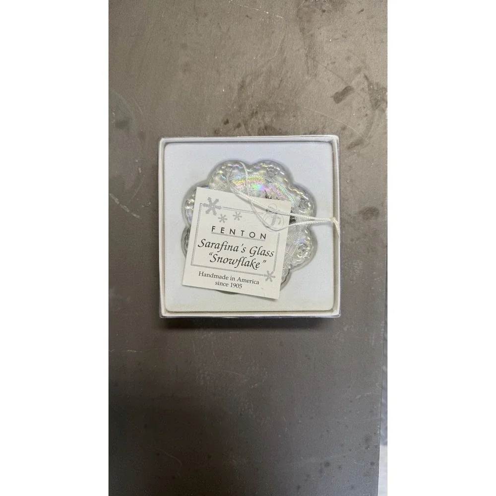 Fenton sarafina glass